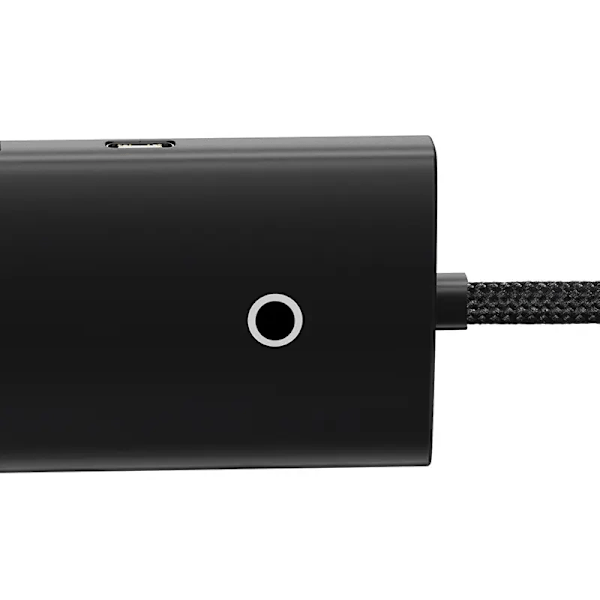 Hub 4w1 Baseus Lite -sarjan USB tai 4x USB 3.0 2m (Czarny)