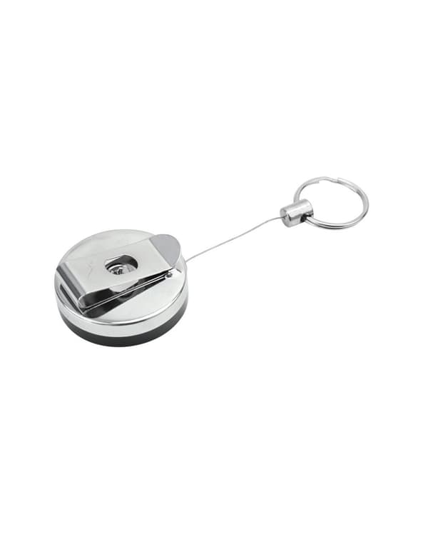 Avainrengas jojo-toiminnolla ja teräskaapelilla 2-pack