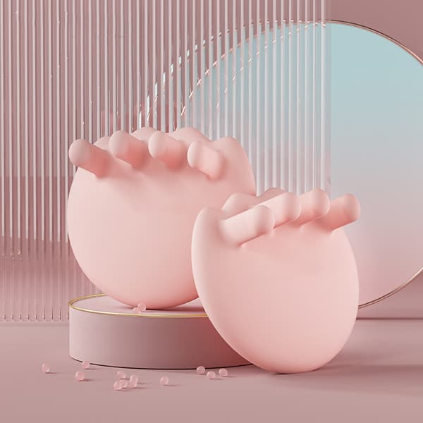 Træner til Fodhvælv - Korrigerer Platfod Pink Pink