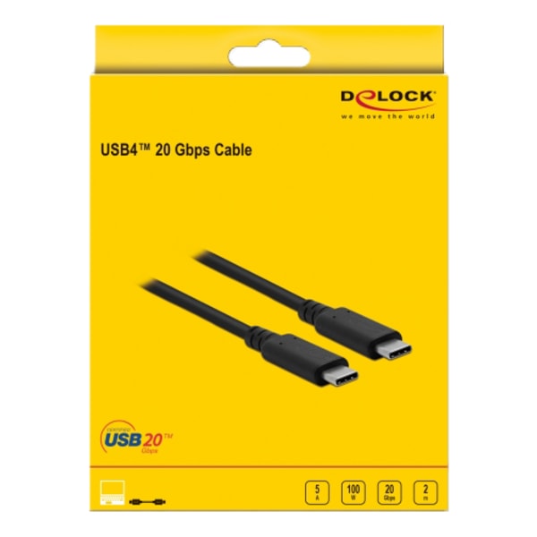 USB4™ 20 Gbps Cable 2 m