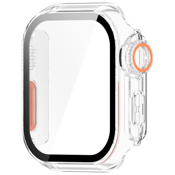 Skyddsfodral för Apple Watch - Hård PC & Härdat Glas Transparent 41 mm