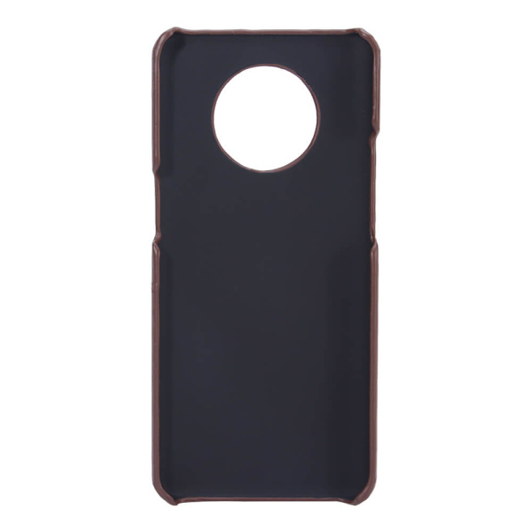 Mobilskal Läder Brun - Oneplus 7T