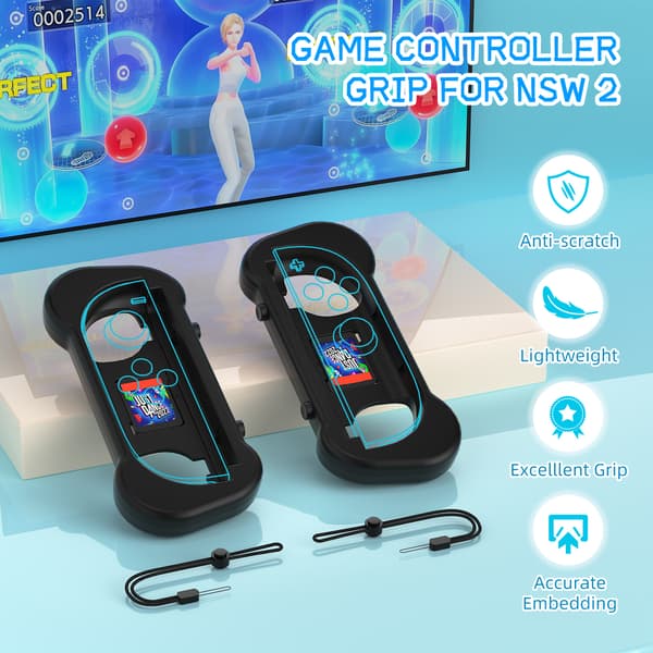 Ergonomisk komfortgreb til Nintendo Switch Joy-Cons