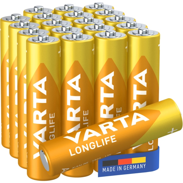 Longlife AAA / LR03 Batteri 20-pack
