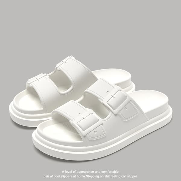 Bekväma vita EVA-tofflor White 38/39 White 38/39