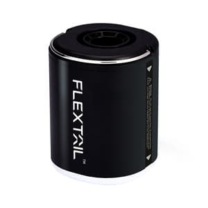 Bærbar 3-i-1 luftpumpe Flextail Tiny Pump 2X (sort)