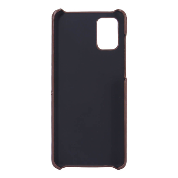 Mobilskal Samsung A71 Kortfack Brun