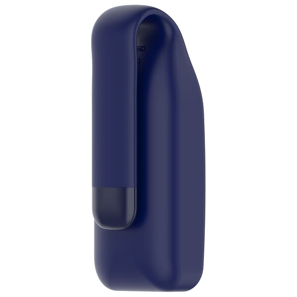 Stålklämma för Huawei Band 10/9/8 - Silikon Blue Blue