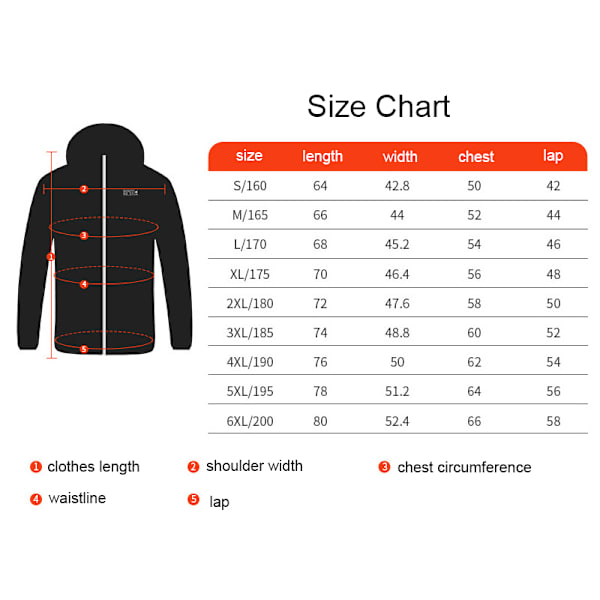 Lämmitetty takki M09 21 lämpövyöhykkeellä, 6XL