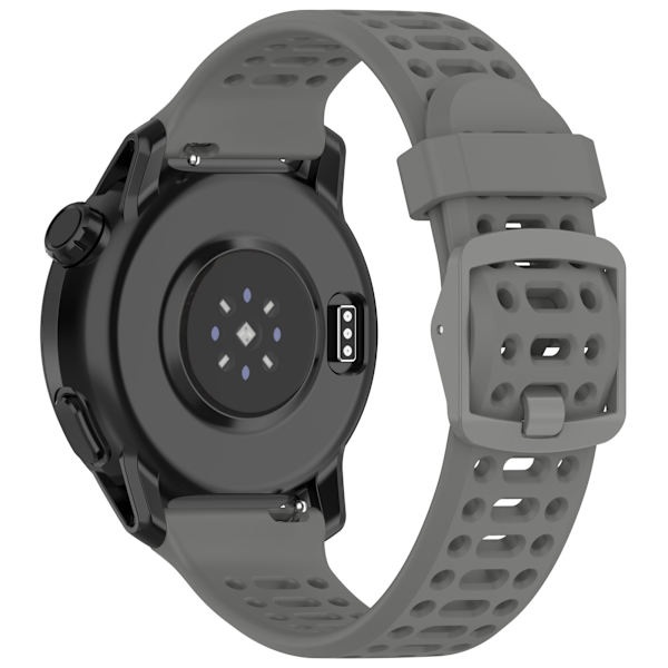 COROS Kellon silikoninen kaksisävyinen ranneke Harmaa 22 mm