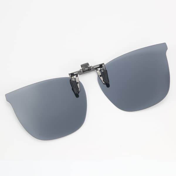 Polariserade Clip-on Solglasögon Silver Silver