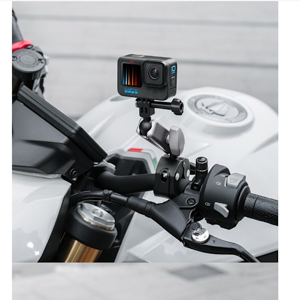 360° Roterande Dubbel Kulhuvudfäste för Insta360 & GoPro