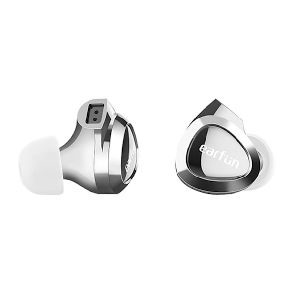 Langalliset kuulokkeet EarFun EH100 (hopea)