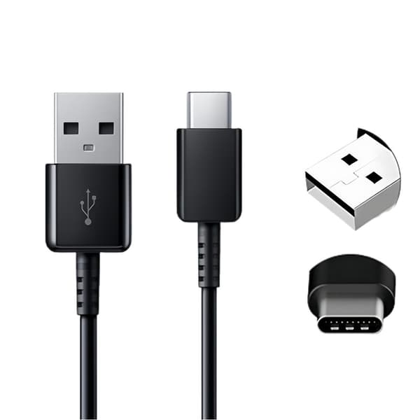 USB Type-C Datakabel - 1.5m (2-Pack) för Snabb Laddning och Datasynkronisering, kompatibelt med Android och andra enheter