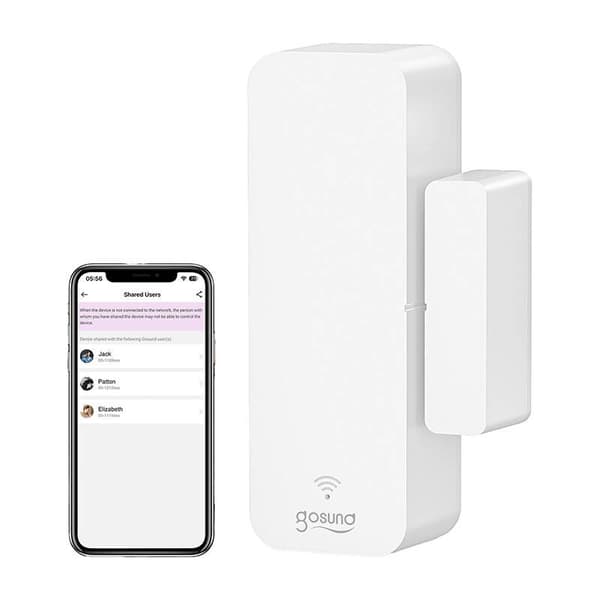 Zigbee Gosund ST18 Tuya smart dörr- och fönsteröppningssensor