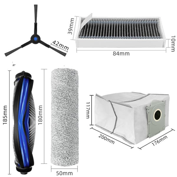 Ecovacs Deebot X8 Pro Plus Robotstøvsuger tilbehørssæt