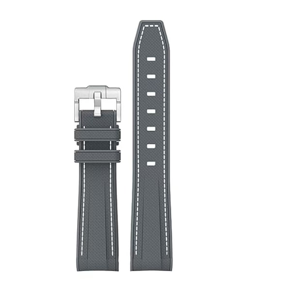 Klockarmband i Silikon för Moonswatch Swatch Grå