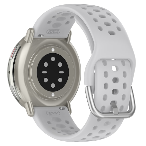 Amazfit Active 2 Band - Andningsbart silikon sportbyte Grå
