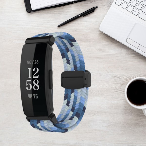 Klockarmband i Nylon för Fitbit Inspire 3 Flerfärgad 2