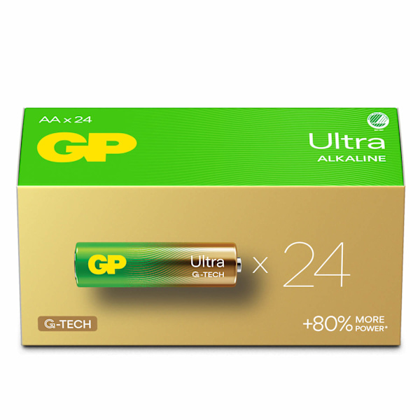 Batteri Ultra Alkaline AA LR6 24-Pack