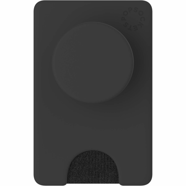 POPSOCKETS Wallet Black Avtagbar Mobil Plånbok PopWallet+ Svart
