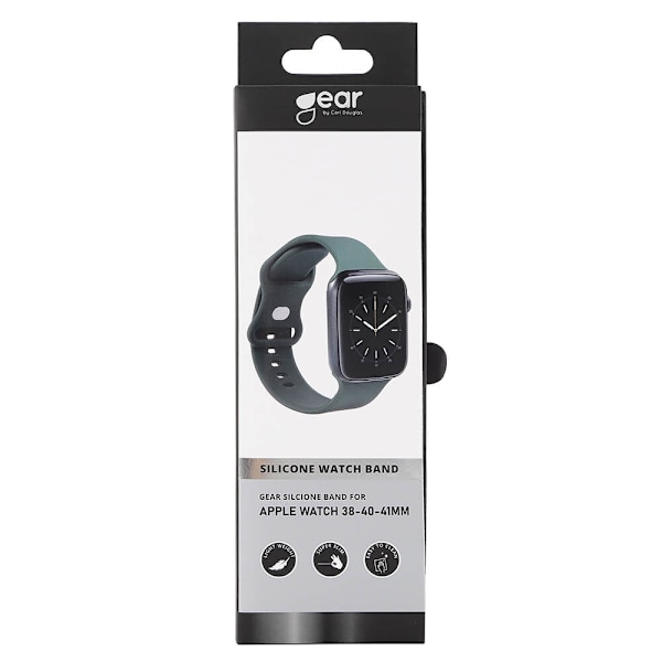 Klockarmband Silikon OLIVGRÖN Apple Watch 38/40/41mm