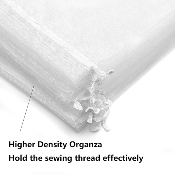 Organzapåsar 7x9 cm 50-pack White White