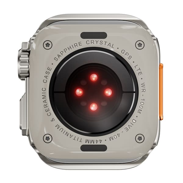 Skyddsfodral för Apple Watch Series 9 Silver 45mm Silver 45mm