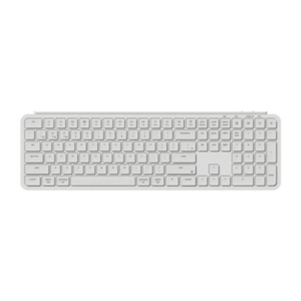 Ultra Slim Keychron B6 Pro 2.4G langaton näppäimistö (valkoinen) [B6P-K8].