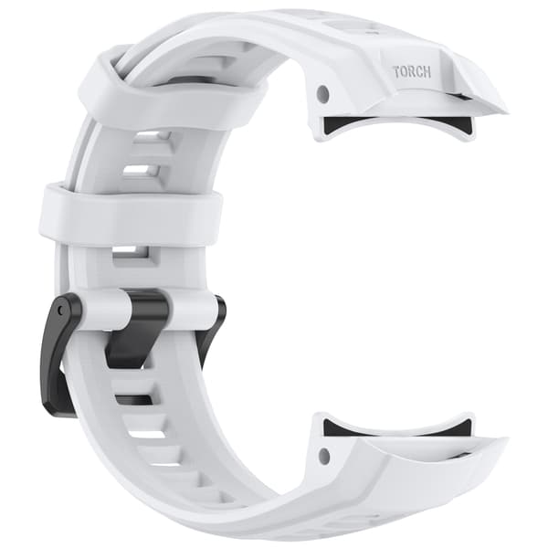 Silikonerem til Garmin Instinct 3 (50 mm) - Hvid