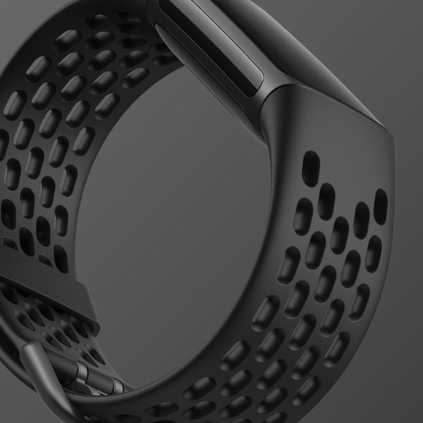Fitbit Charge 5 armband sport silikon Svart