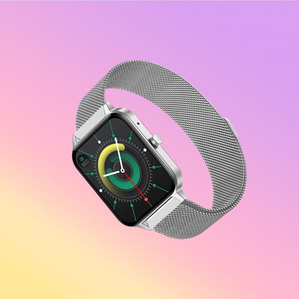 MX7 Smartwatch: Bluetooth-opkald og sundhedsovervågning Silver Silver