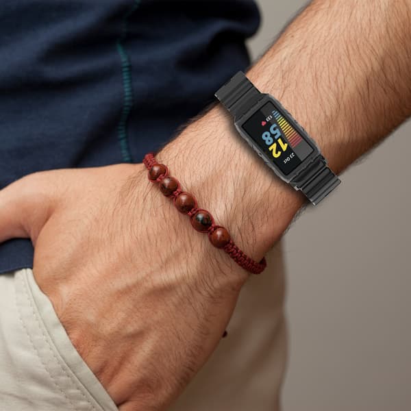 Armband för Fitbit Charge 6/5/4/4 SE/3/3 SE Black Black