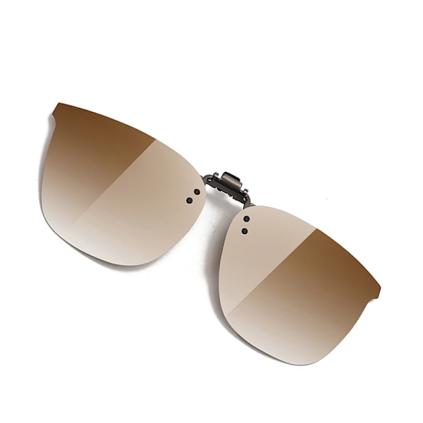Polariserede Clip-on Solbriller Brun