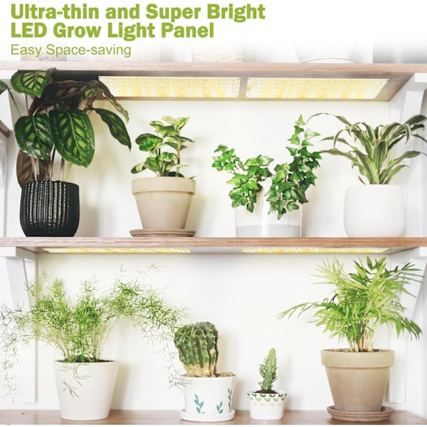 LED lyspaneler til planter - EU-adapter