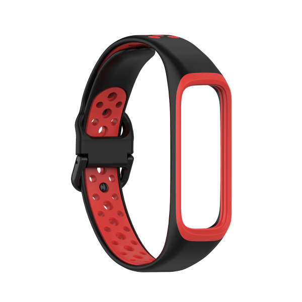 Samsung Galaxy Fit 2 SM-R220 Armband Silikon Svart/Röd