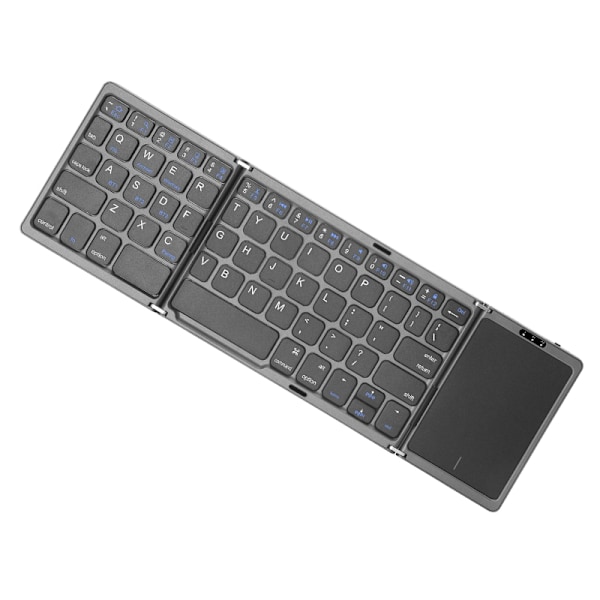 Tri-Folding Trådlöst tangentbord för Multi-System Enheter