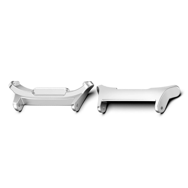 Rostfritt stål Klockarmbandsanslutning Silver 24 mm