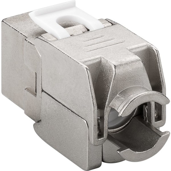 Keystone-modul RJ45 CAT 6A, STP, 500 MHz, slim-line