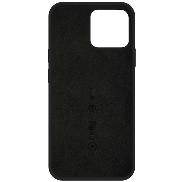 Celly Cromo Soft rubber case iPhone 13 Svart