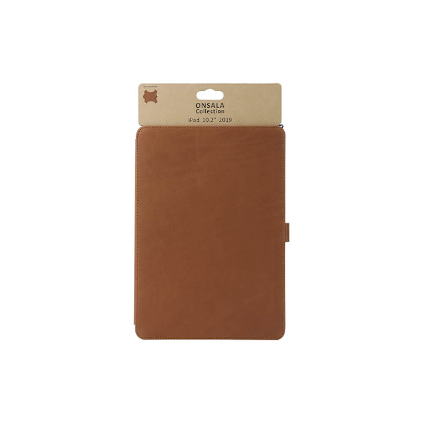 Tabletfodral Skinn iPad 19/20/21 10.2" Brun