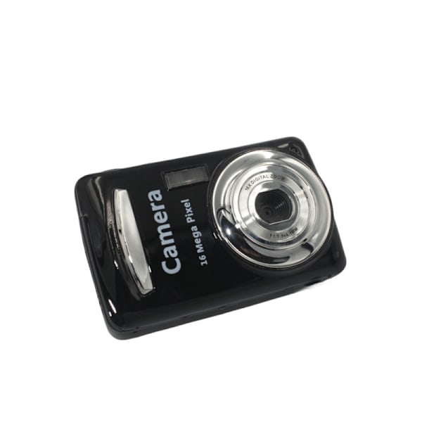 INF 1080P, 16 MP kompakt digitalkamera med 2,4-tommer skærm - 32 GB Sort