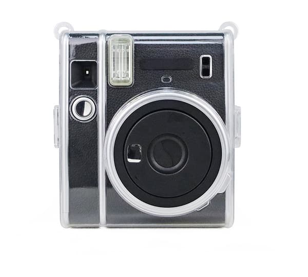 Kirkas suojakotelo Instax Mini 40 -kameralle