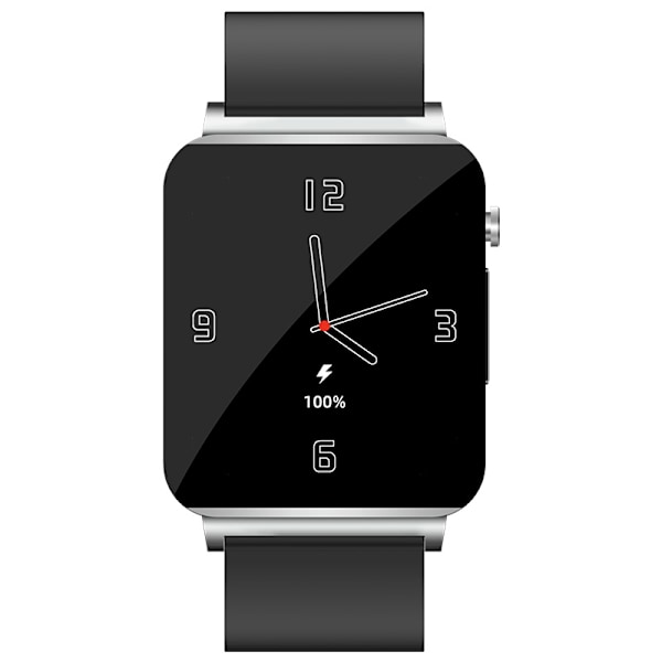 Smartwatch med EKG, puls, blodiltning, søvnmonitor Silver Silver