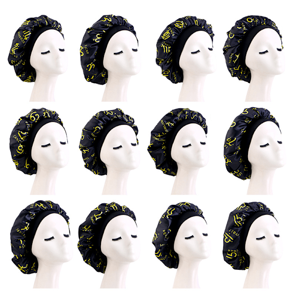 Satin Stretch Sovmössa Hårband - Zodiak Modell 12