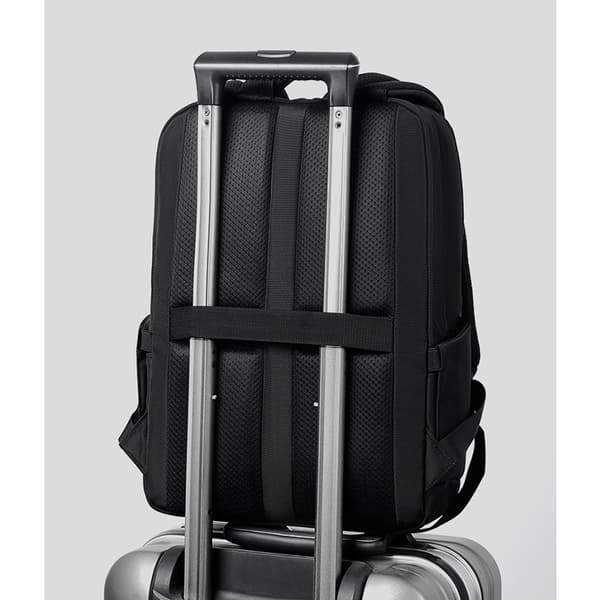 Laptopryggsäck för 15,6 tums bärbara datorer Black Black