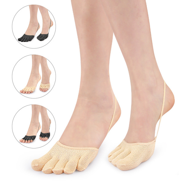 Anti-Friction Half-Toe Strap sukat Musta