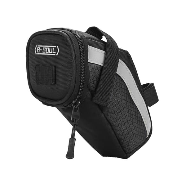Cykelsadeltaske Black Black