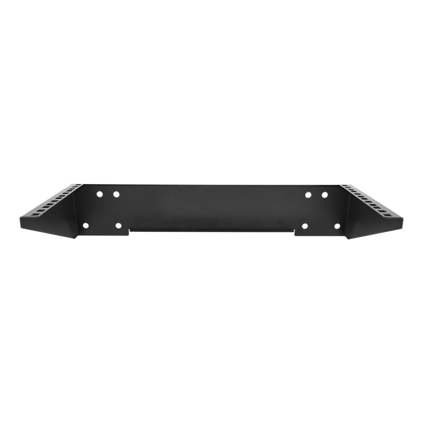 19" Vertical wall bracket, 4U, max 60kg, steel construction