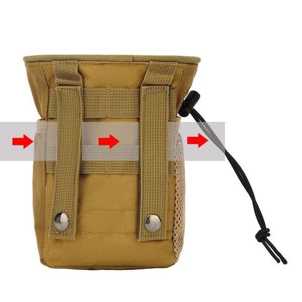 Taktisk Molle-taske, kompakt EDC-organizer Khaki Khaki